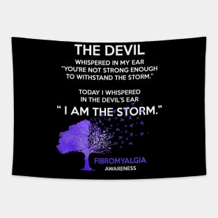 I Am The Storm Fibromyalgia Awareness Tapestry