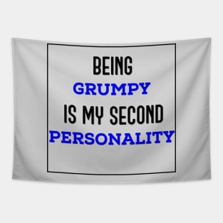 Grumpy Personality Tapestry