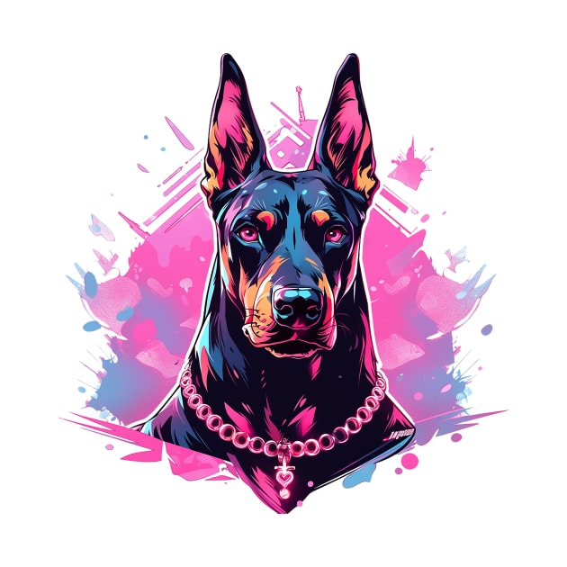 doberman by lets find pirate