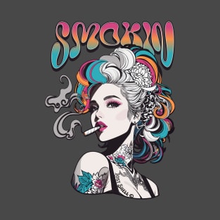 Smokin Lady T-Shirt