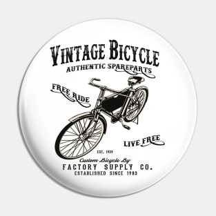 Vintage Bicycle authentic spare parts Pin