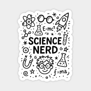 Science Nerd Atomic Lab Design Magnet
