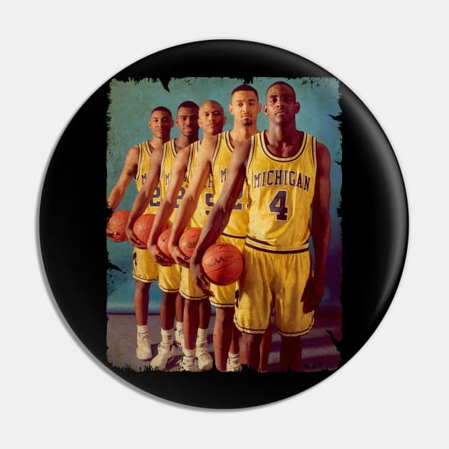 VINTAGE  michigan  BASKETBALL Pin by SOEKAMPTI