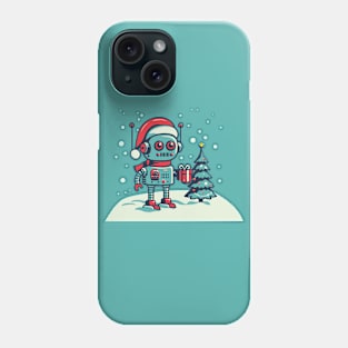 Christmas Robot Phone Case