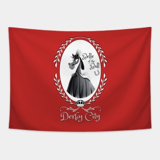 Derby City Collection: Belle of the Ball 7 (Red) Tapestry