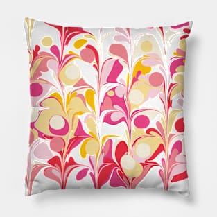 Fruit Drops Liquid Art Pillow