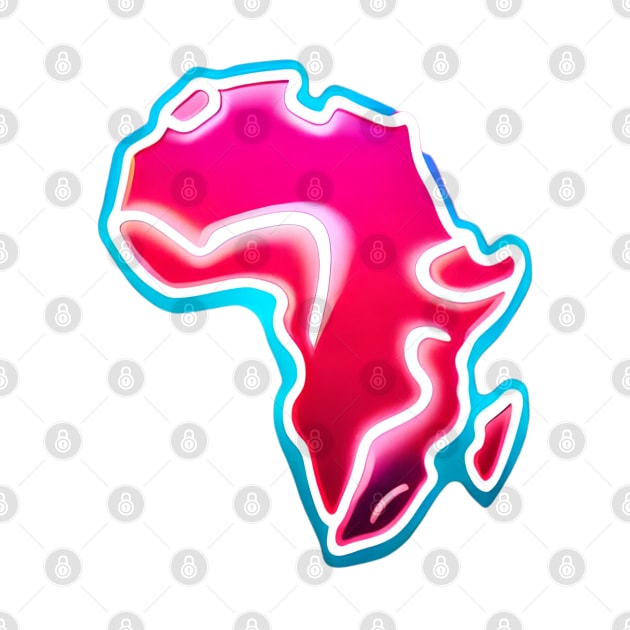 Pink Alkebulan Africa by Praiseworthy Essentials
