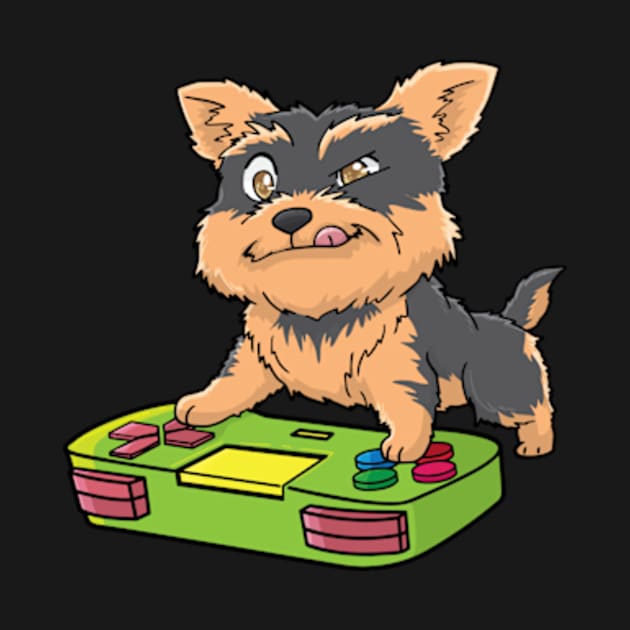 Cairn Terrier Gamepad Kawaii by KAWAIITEE