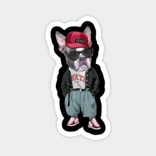 French Bulldog - Hip Hop Style Magnet