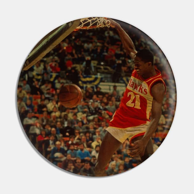 Dominique Wilkins - 1985 Pin by CAH BLUSUKAN