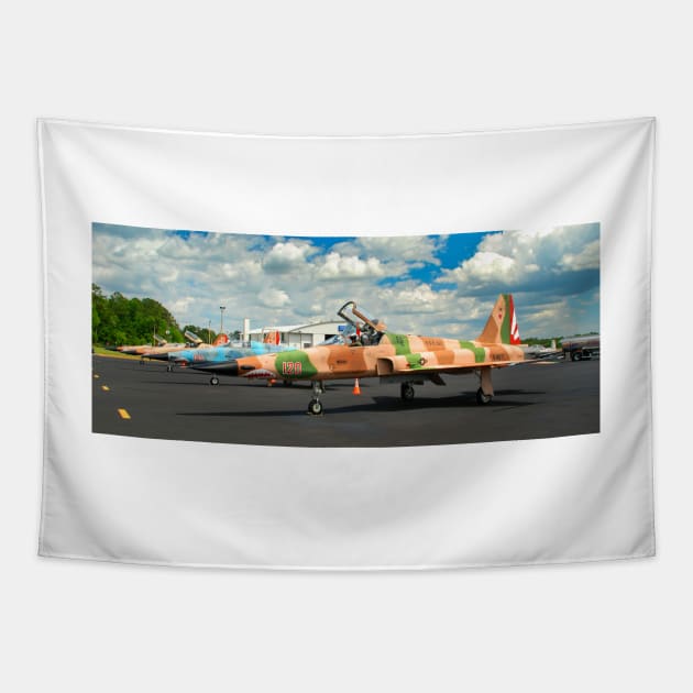 F-5s in Gainesville, Florida Tapestry by RichardGibb