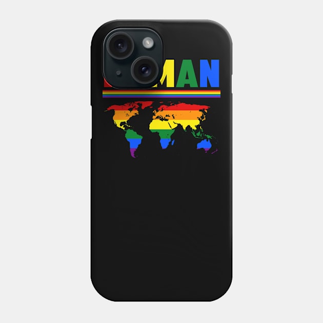 Human Rights Day and Gay Pride Day LGBT Phone Case by Ray E Scruggs