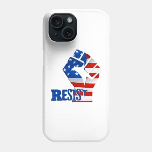 Resisting against racism Phone Case