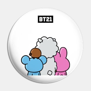 bt21 bts exclusive design 39 Pin