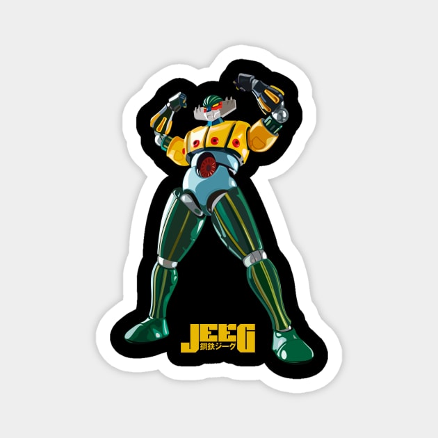 Jeeg Magnet by JORDYGRAPH