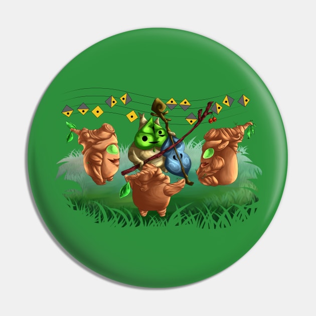 Music in the Forest Pin by hellotwinsies