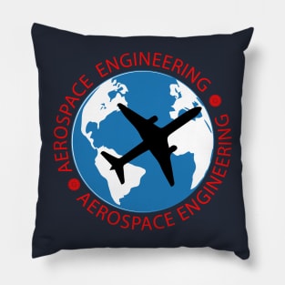 aerospace engineer engineering aeronautical airplane Pillow
