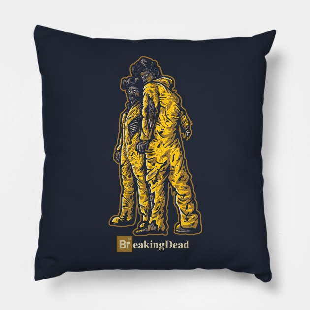 Breaking Dead Pillow by LetterQ