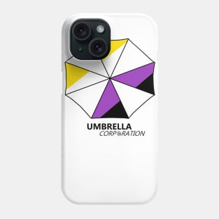 Non-Binary Pride Umbrella Corp Phone Case