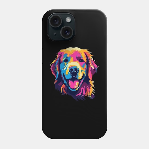 Golden Retriever Smiling Phone Case by JH Mart