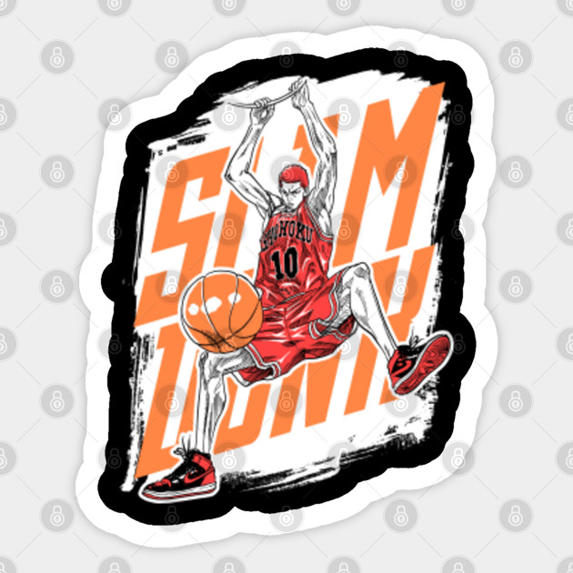 Get Wallpaper Basquet Warrior Slam Dunk Anime Sticker Teepublic Au Desktop Wallpaper Free