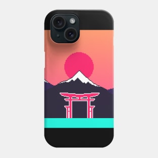 Japanese Portal Sunset Phone Case