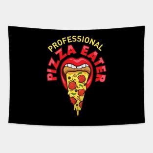 Professional Pizza Eater Tapestry