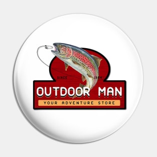 Outdoor Man Pin