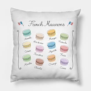 French Macarons Pillow