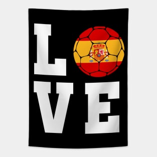 Spanish Football Tapestry