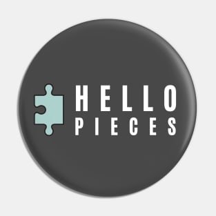 Hello Pieces- Standard Pin