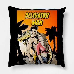 Alligator Man Pillow