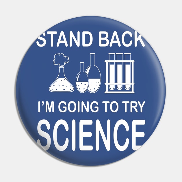 Science Shirts Pin by JevLavigne