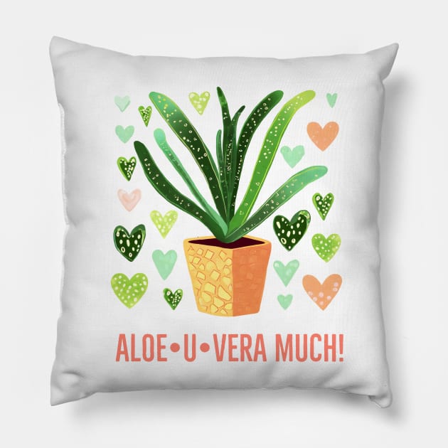 Aloe Vera much! Pillow by MandaTshirt