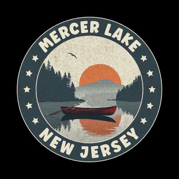 Mercer Lake New Jersey Sunset by turtlestart