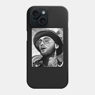 Zayn Black & White Portrait Phone Case