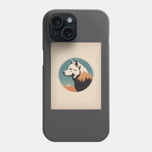 Akita Dog 4 - Japanese Retro Style Phone Case