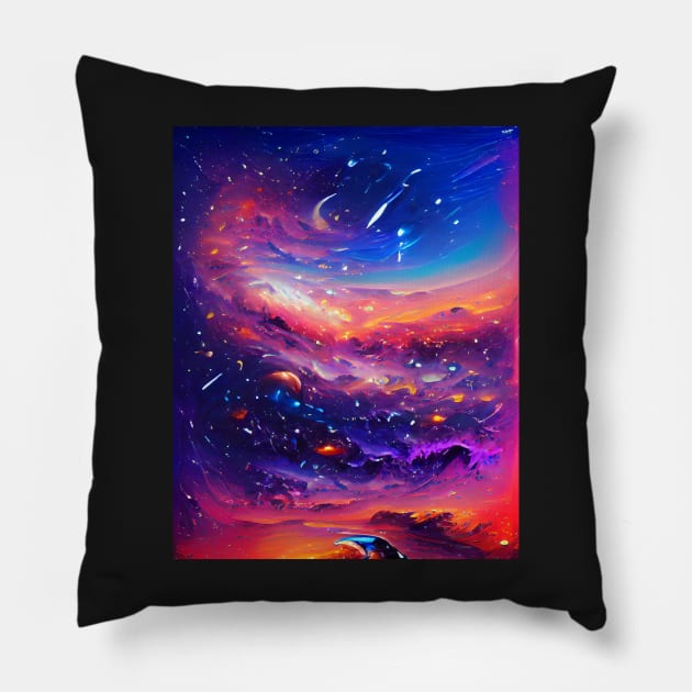 Live Abstraction Pillow by umculi