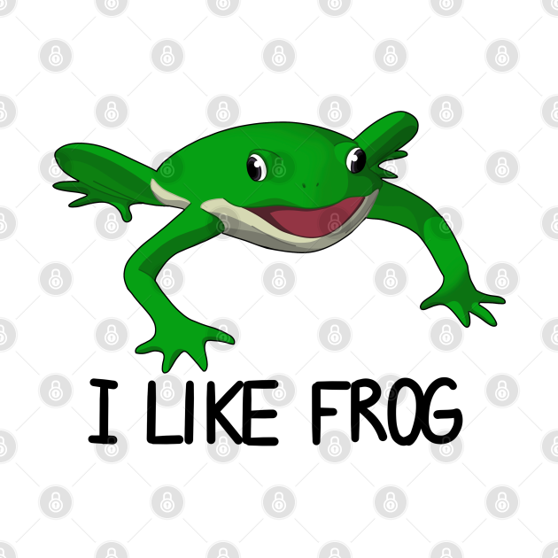 Disover I LIKE FROG - Frog - T-Shirt