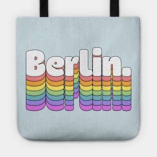 Berlin //\\// Retro Typography Design Tote