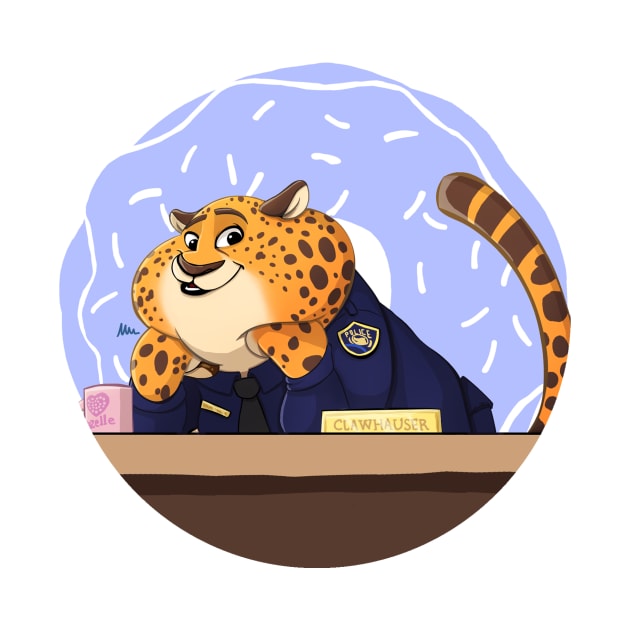 Officer Clawhauser by Mike Mincey