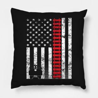 American Locomotive Engineer Pillow