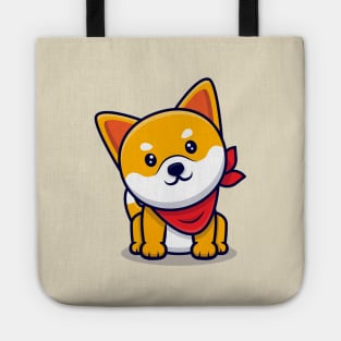 Cute shiba inu bee akita inu shibainu akitainu kawaii Tote