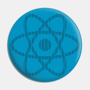 React Logo Pin