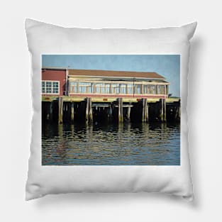 A Halifax Pier Pillow