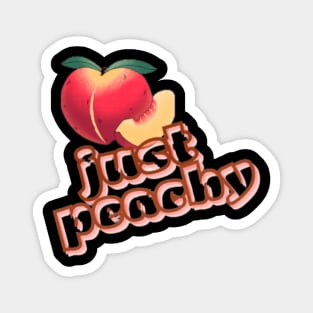 Just peachy Magnet