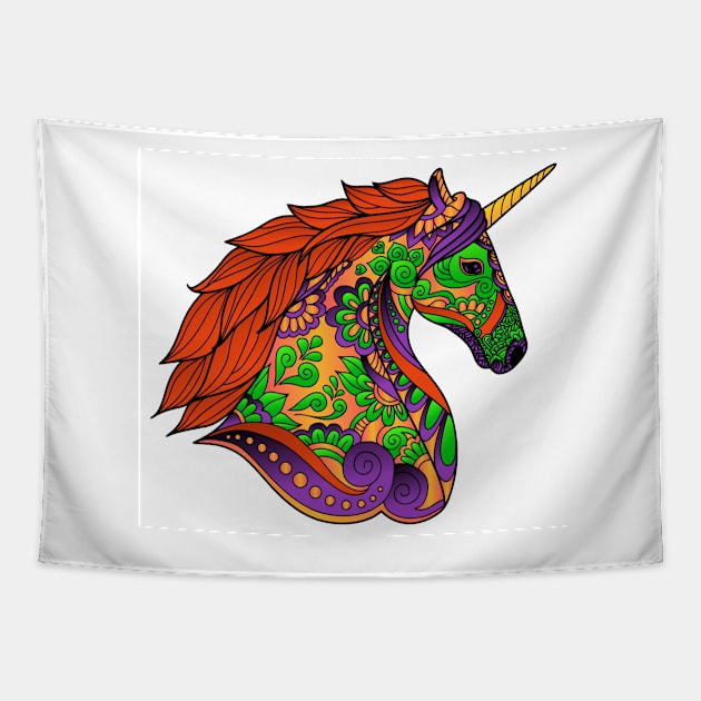 Unicorns 50 (Style:2) Tapestry by luminousstore