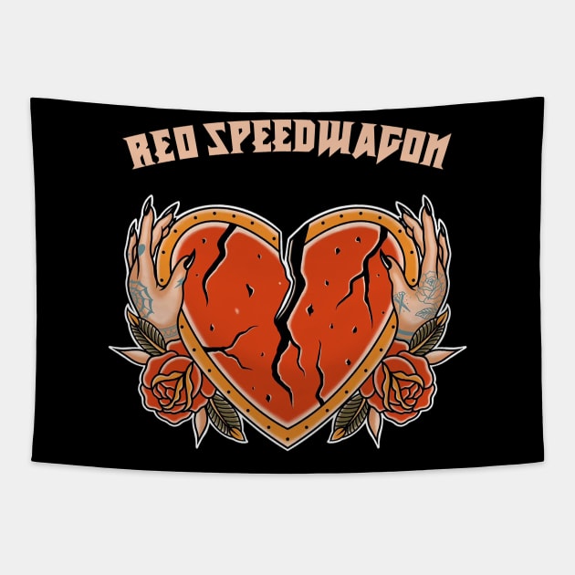 love speedwagon Tapestry by Jaksel Clothing