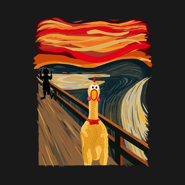 Rubber Chicken Scream by TGprophetdesigns