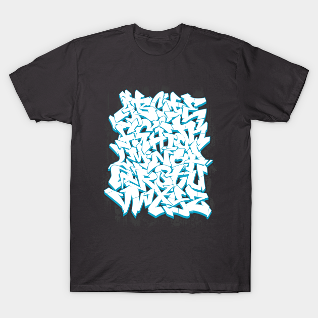 Discover GRAFFITI ALPHABET - Graffiti - T-Shirt